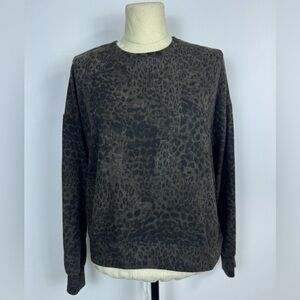 Sundry Pullover Sweater, Brown N  Black, Size 1